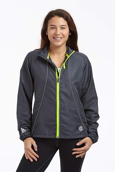 time to run Zephyr Winddichte Laufjacke für Damen