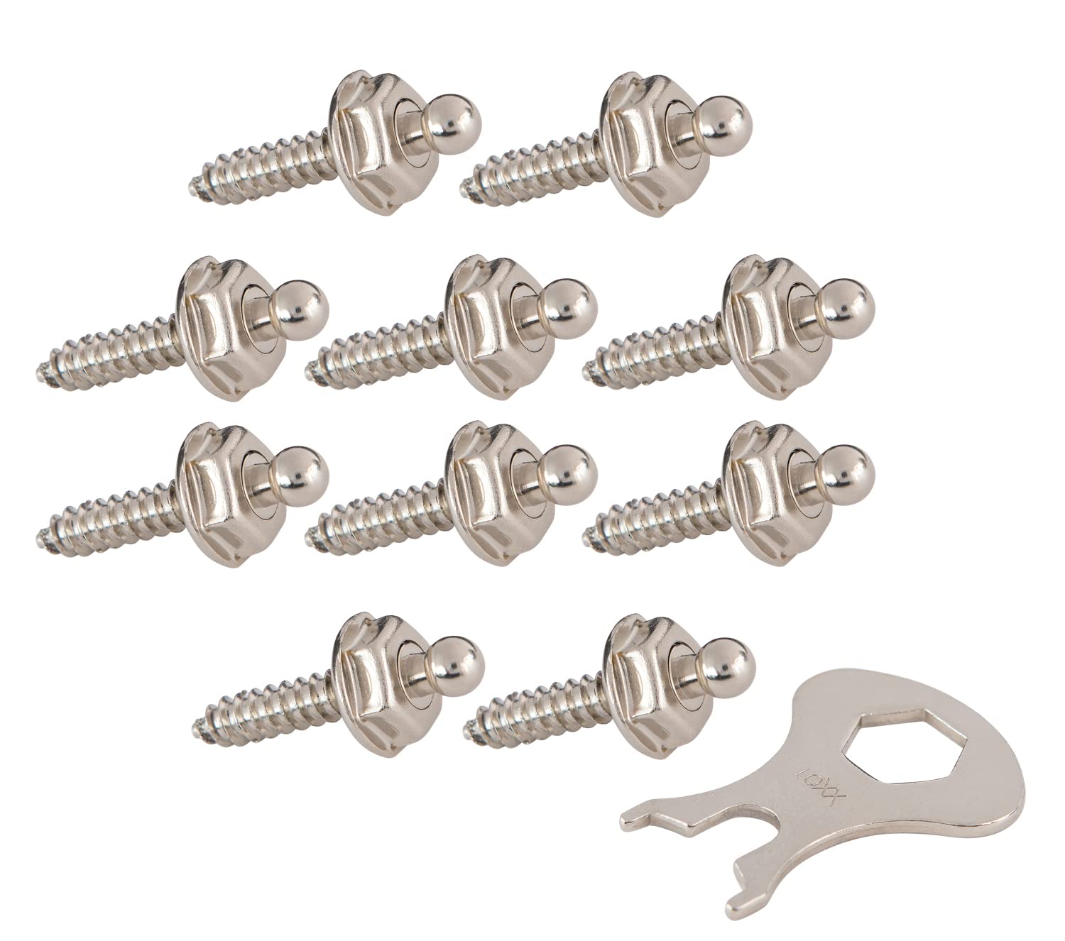 New Marine LOXX Base Pack of 10 Sheet Metal Screws 4.2 x 16 + Key