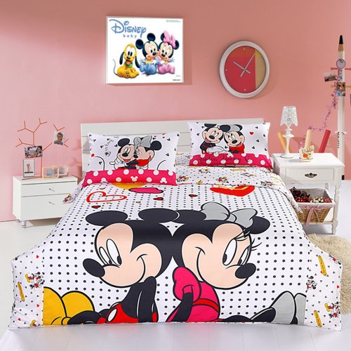 minnie mouse queen sheets