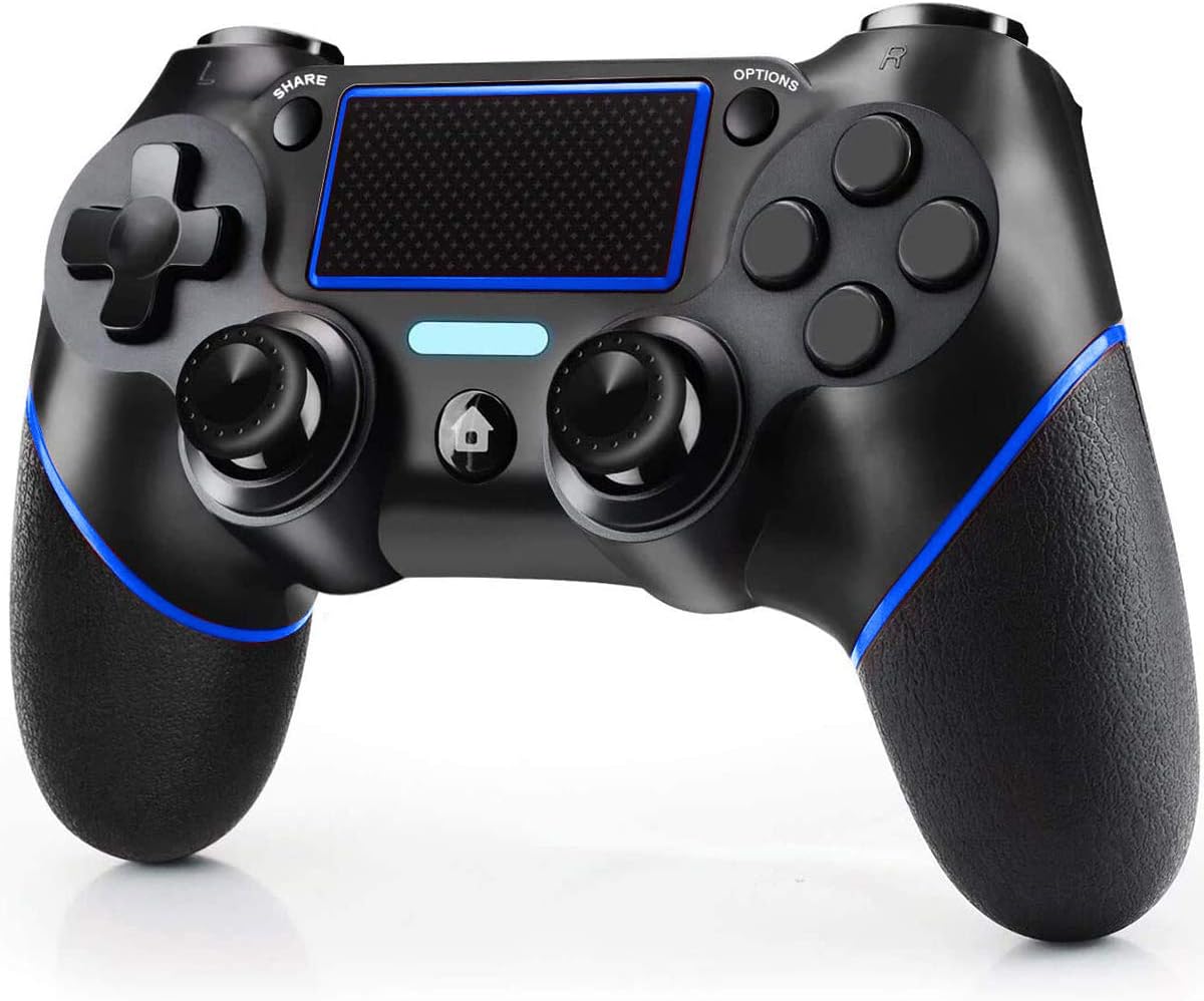 PS4 Wireless Game Controller, Playstation 4/Pro/Slim/PC Wireless