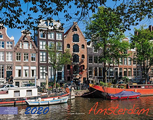 Amsterdam 2020: Großformat-Kalender 58 x 45,5 cm by