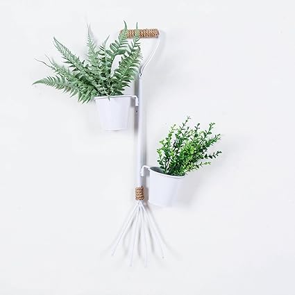 Amazon Co Jp 植木鉢台 花台 フラワーラック 室内 ベランダ 玄関 フラワーラックリビングルーム 屋外 園芸 植物のフレーム鍛造鉄の壁掛け バスケット花の鍋の壁掛けバスケット掛けバスケット緑の壁掛け花ラック 鉢植えフラワースタンド 観葉植物 ガーデニング盆栽棚 鉢