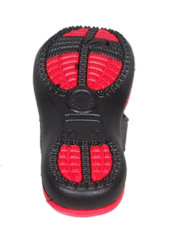 train women's eva acupressure flip flop slippers (red)