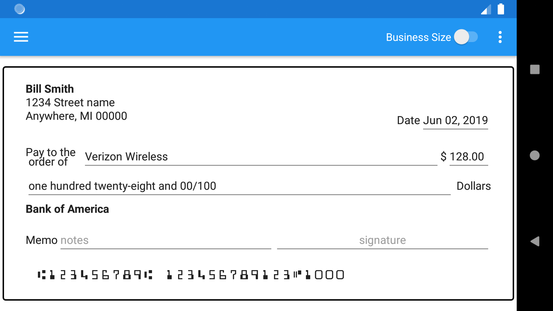 Check Writer Print Checks at HomeAmazon.inAppstore for Android