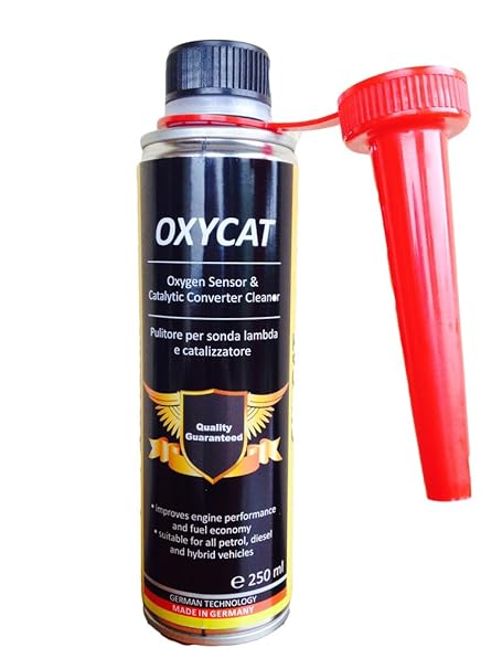 1 x Oxycat-Reiniger für eine Lambda-Sonde, Katalysator E und EGR-Ventil – verbessert den Kraftstoff – erhöht die Leistung des