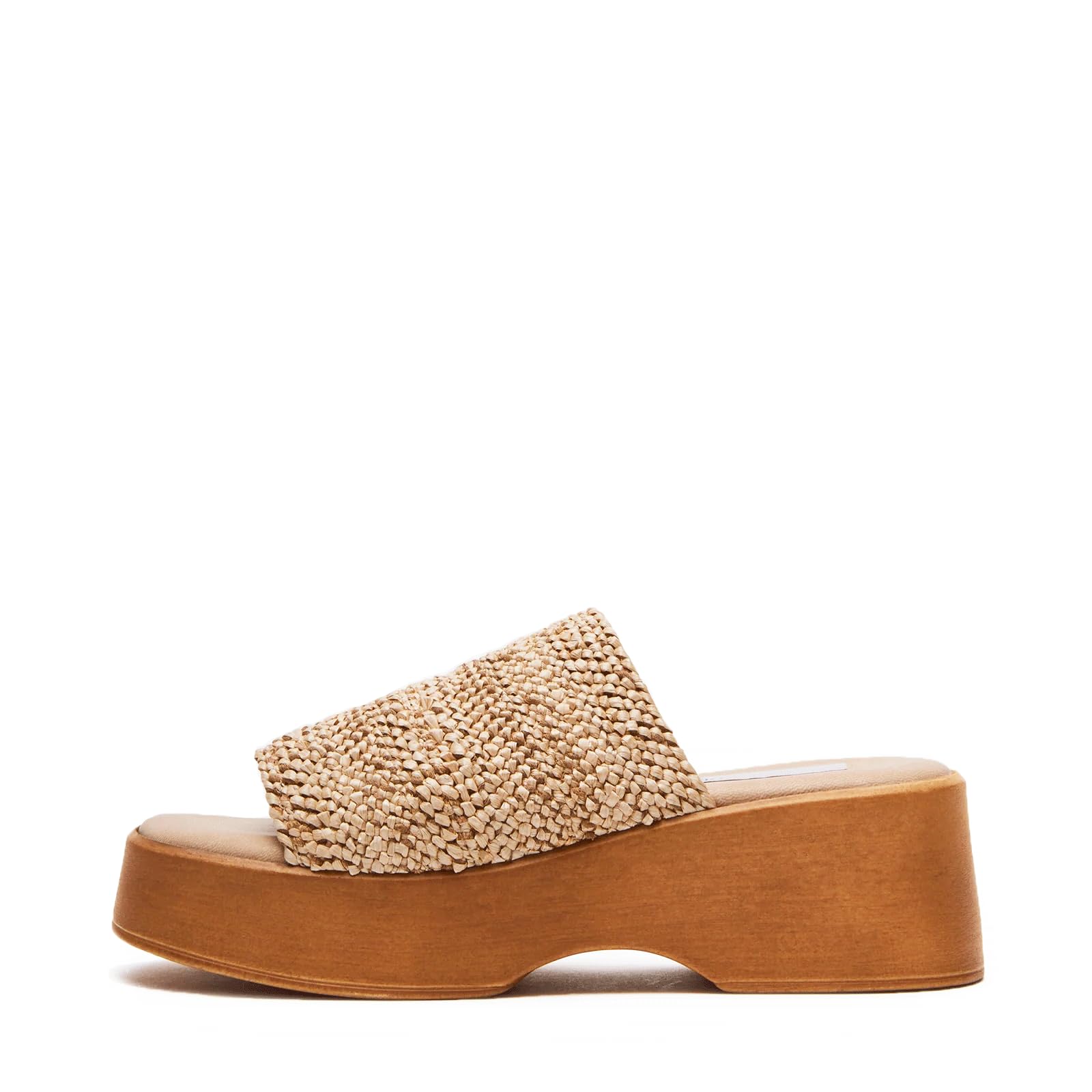 Photo 1 of VICKI·VICKI Platform Sandals Women, Raffia Espadrilles Wedge Sandals Straw, Slip On Comfort, Summer Open Toe Boho Beach Sandals, Casual Daily Work Natura Szie 7.5