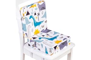AGSDON Toddler Booster Seat for Dining Table, Portable Increasing Cushion for Boys