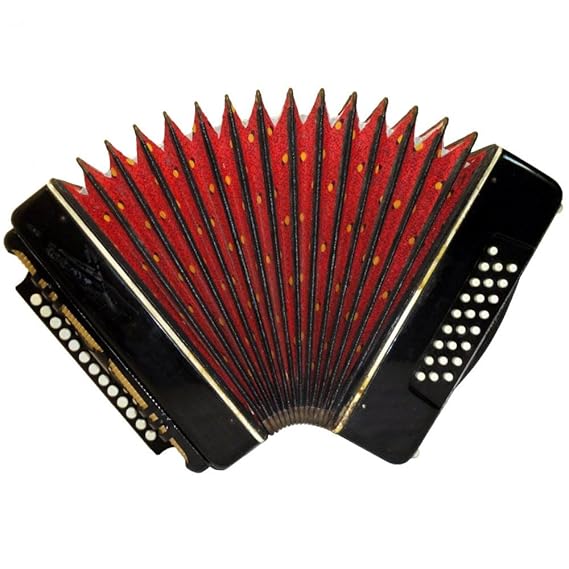 Old Russian Garmon, Squeezebox, Harmonica Button Accordion Chayka