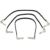 Ernie Ball Flat Ribbon Patch Cable, 12 Inch (P06222)