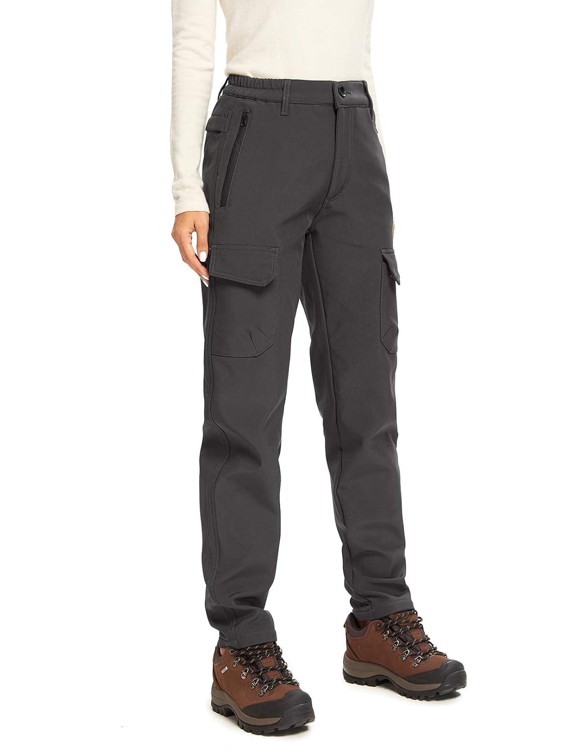 Women's Snow FleeceLined Soft Shell Insulated Waterproof Cold Weather