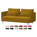 Custom Made Soderhamn Couch Velvet Replacement