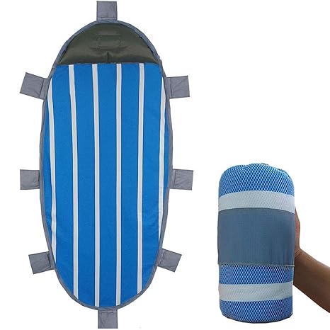 Amazon Com Arcbld Beach Blanket With Inflatable Pillow 35 X80