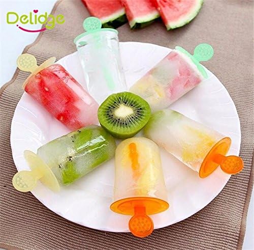 Ice Cream Pop Plastic Popsicle Maker Frozen Made Of Hard Durable 11713cm Molds Health Tubes Kitchen
