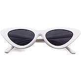 FOURCHEN Retro Vintage Narrow Cat Eye Sunglasses for kids heart shaped sunglasses