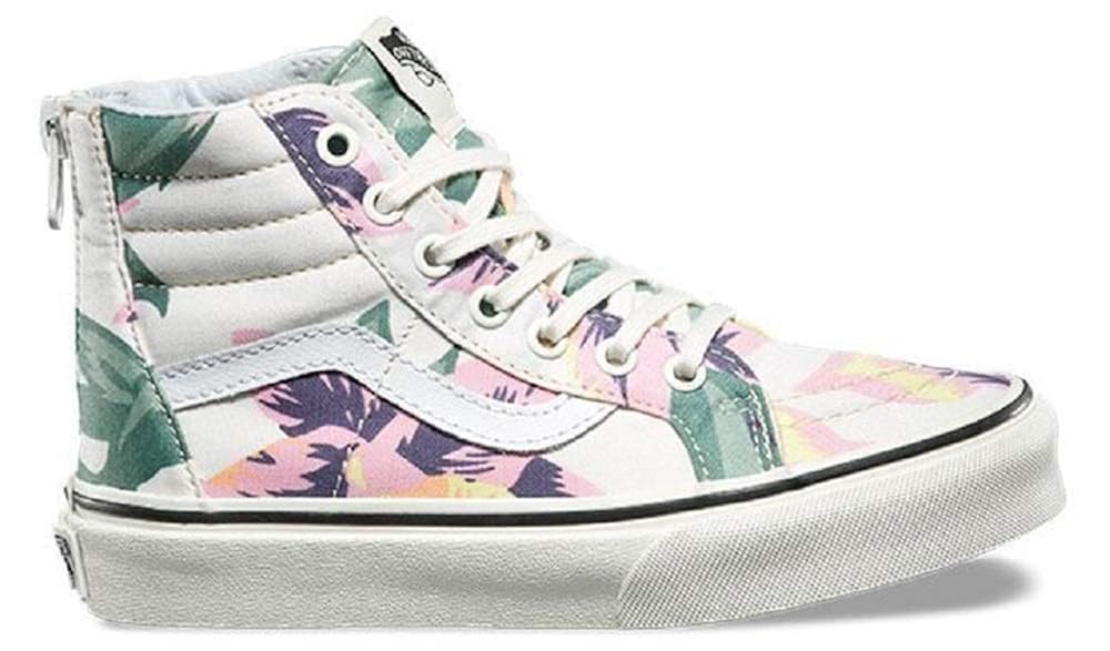vans floral marshmallow