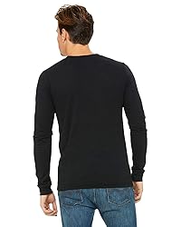 Bella Canvas Men's Jersey Long Sleeve Tee, Solid