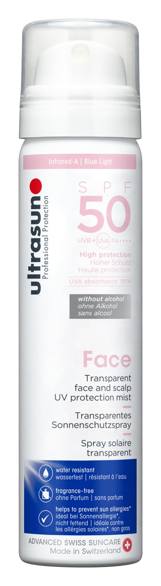 Ultrasun UV Face & Scalp Mist SPF50 75ml