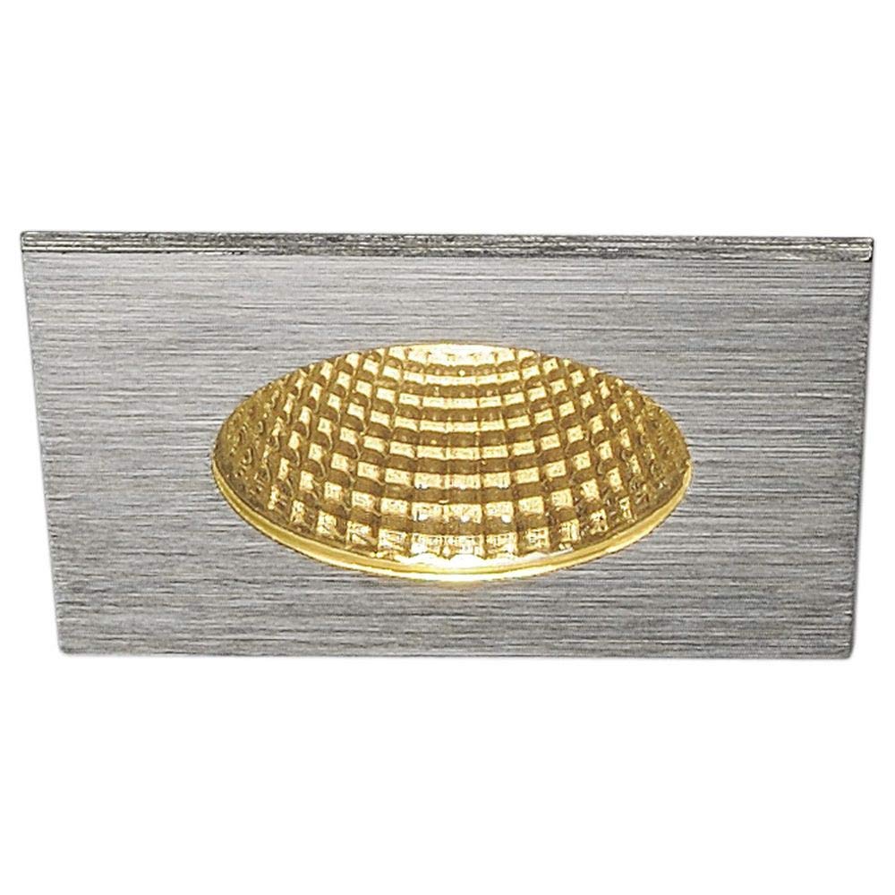 SLV Ceiling-Mounted Light PATTA-I/Illumination for Walls, Paths, entrances, LED Outdoor spot, Ceiling Spotlight / IP20/IP65 3000K 11W 910lm Aluminium dimmable 38 Degrees