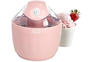 Tasty Mini Ice Cream Maker, Make Ice Cream, Sorbet, Frozen Yogurt, Gelato, Desserts, Quick Results, Pink