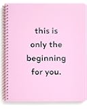 ban.do Women's Only the Beginning Notebook