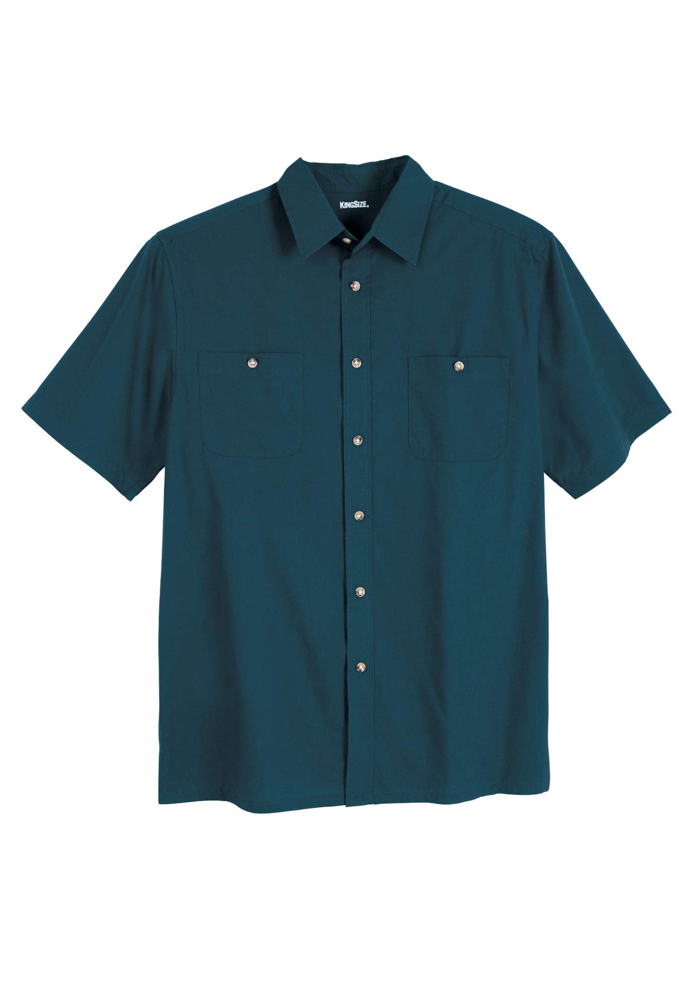 Men's Big & Tall Short-Sleeve Pocket Sport Shirt