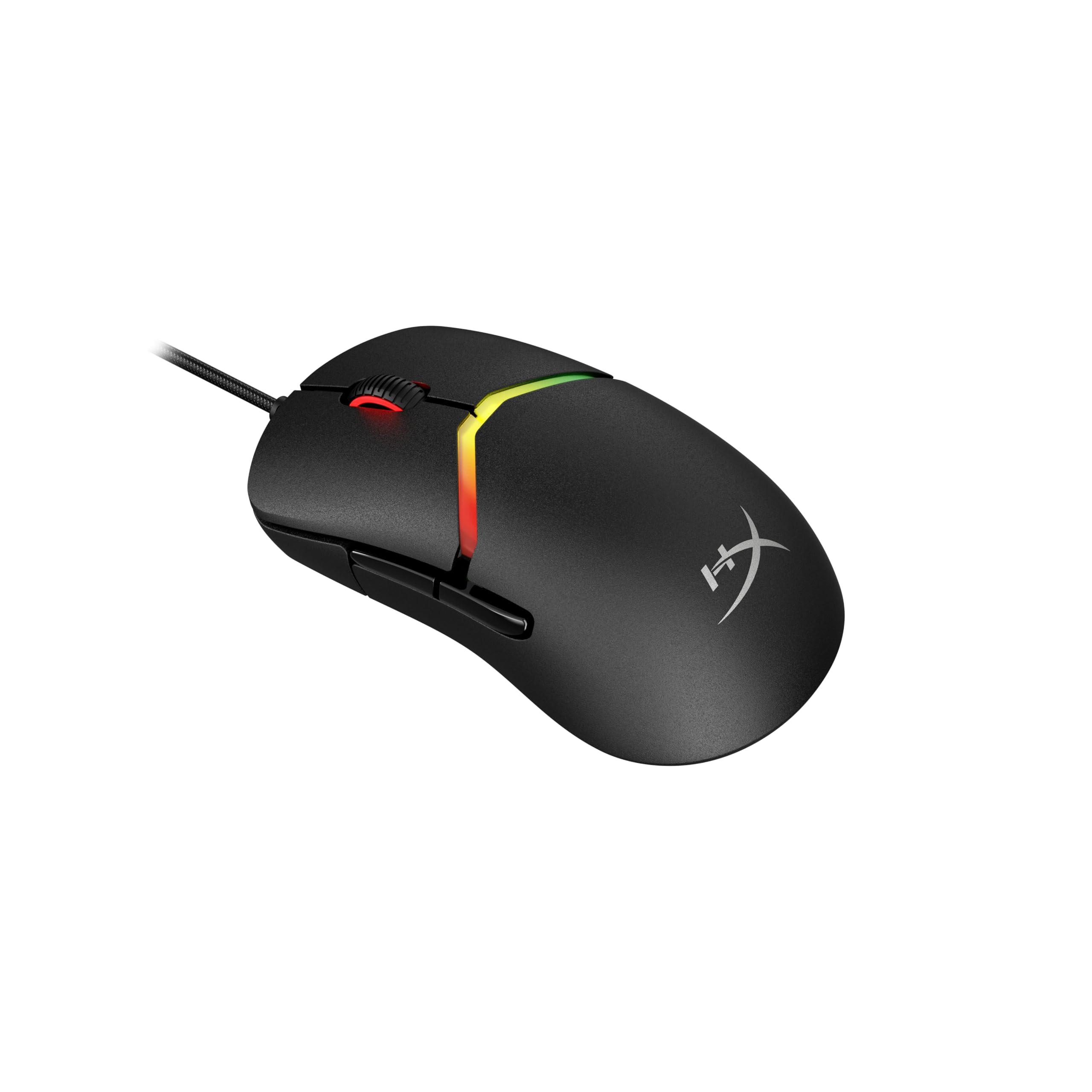 HyperX Pulsefire Saga Gaming Maus – Modulare Gaming-Maus, bis zu 26.000 DPI, 8K Polling Rate, HyperX Optical Switches, RGB-Beleuchtung, Leichtgewicht 69g, kompatibel mit PC, PS5 & Xbox, Schwarz 2