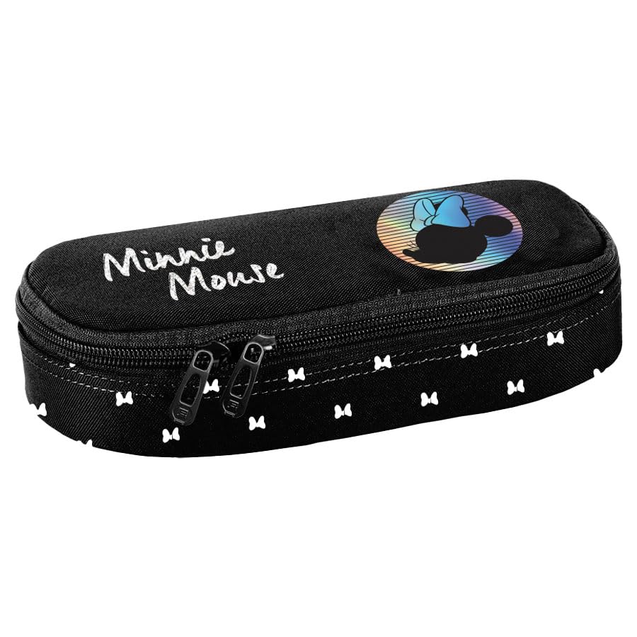 Paso BeUniq DM22UU-013 Pencil Case Minnie Black Multi-Coloured