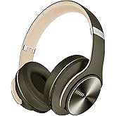 DOQAUS Bluetooth Headphones Over Ear, 90H Playtime, 3 EQ Modes, HiFi Audio, ENC Mic, Reinforced Durable Frame & Soft Earpads for Extended Wear, Phone, PC, Travel