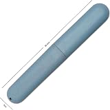Dental Aesthetics Eco Wheat Straw Toothbrush Case Blue Travel Case view 4
