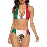 Delerain Women Two Piece Swimsuit Sexy Halter Bikini Sets Triangle Swimwear Bathing Suit