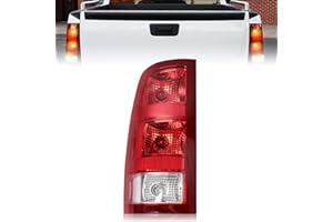 Left Tail Lights Assembly Compatible with 2007-2013 G-M-C- Sierra 1500 2500HD 3500HD Rear Brake Turn Signal Reverse Taillight