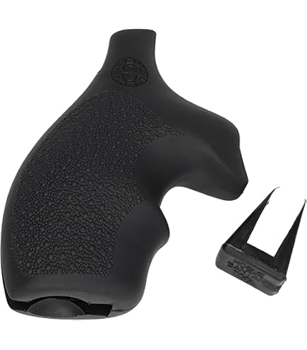 Amazon.com : Hogue OverMolded Nylon Grip for S&W J-Frame Round