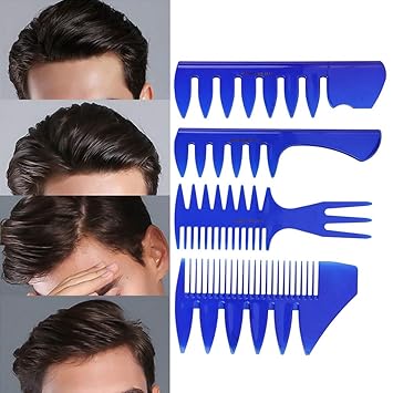 Amazon Com Tooth Comb 4pcs Men Anti Static Soft Equipment