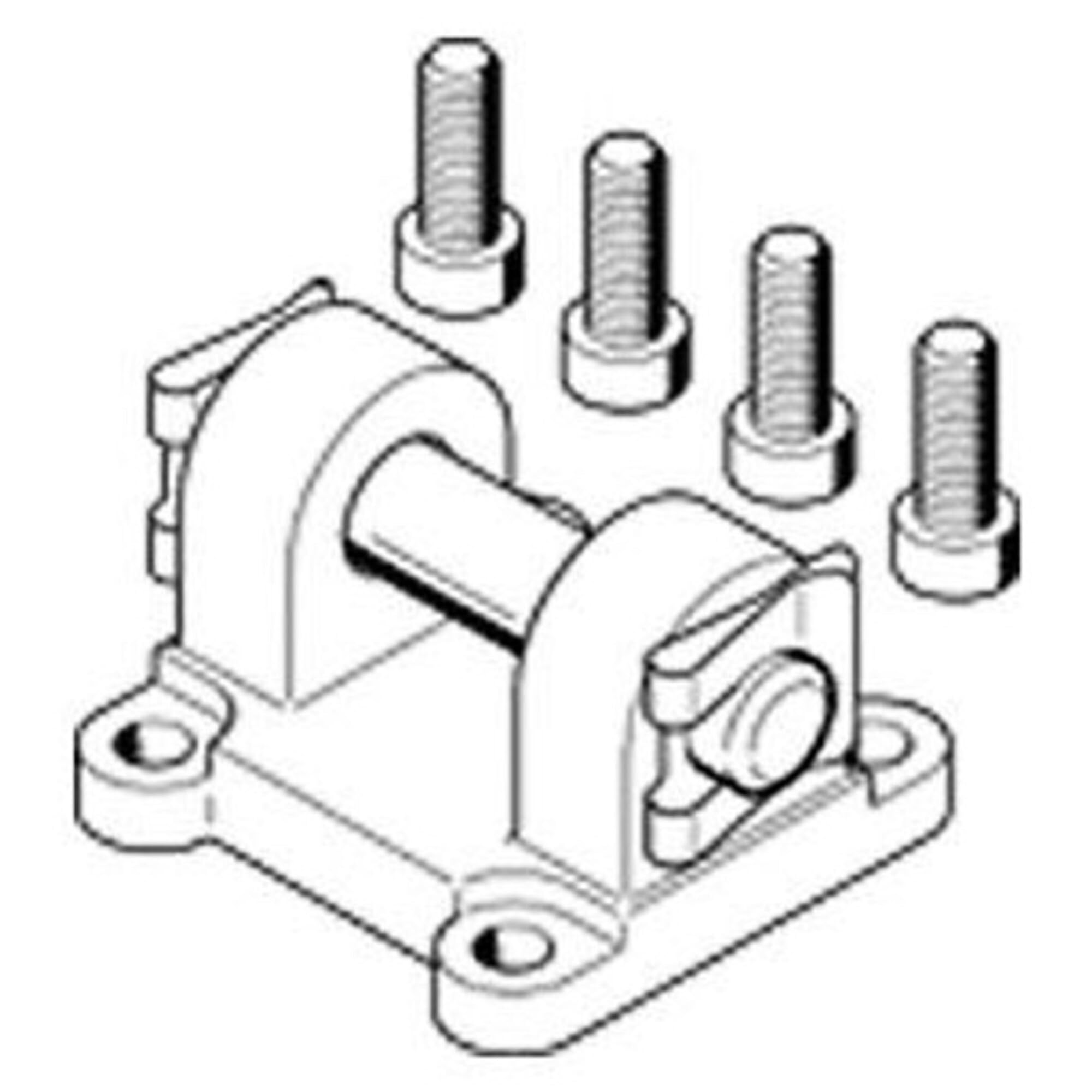 Festo SNC-80 Swivel Flange