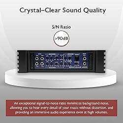 Rockville dB55 4000W 5-Channel 2-Ohm Car