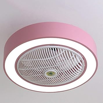 Amazon Com Jlpan Invisible Ceiling Fan Light Acrylic Blade Led