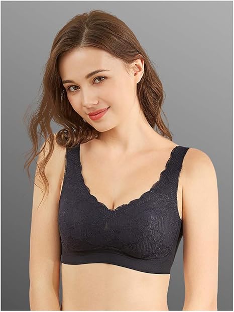 Amazon Co Jp ブラジャー 夏 ノンワイヤー ブラ スロギー ブラジャー 大きいサイズ授乳ブラジャー 補正下着 ブラジャー 涼しいブラジャー 高校生スポーツブラが快適ですよ和装ブラジャー 通気性ブラトップ 黒 M 70abc ホーム キッチン