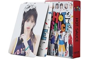TOMITANY BABYMONSTER Cartes photo Kpop BM Album « Hot Sauce » Lomo Cards 55 cartes photos BABYMONSTER Cadeau idéal pour fille