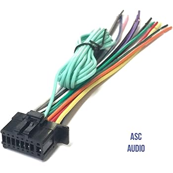 Amazon.com: ASC Car Stereo Power Speaker Wire Harness Plug ... wiring diagram for a pioneer deh 150mp 