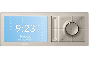 Moen Terra Beige Smart Shower 2-Outlet Digital Shower System Controller for Thermostatic Shower Valve, TS3302TB
