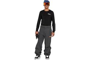 Volcom Mens Arthur Longo 20k Baggy Fit Snowboard Ski PantPants