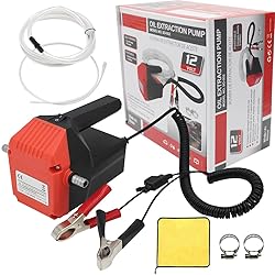 AIRTAK 12V 60W Oil Change Pump Extractor,Oil/Diesel