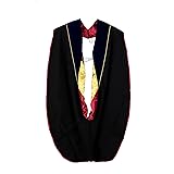 Ariro Graduation Doctoral Hood Unisex PhD Academic