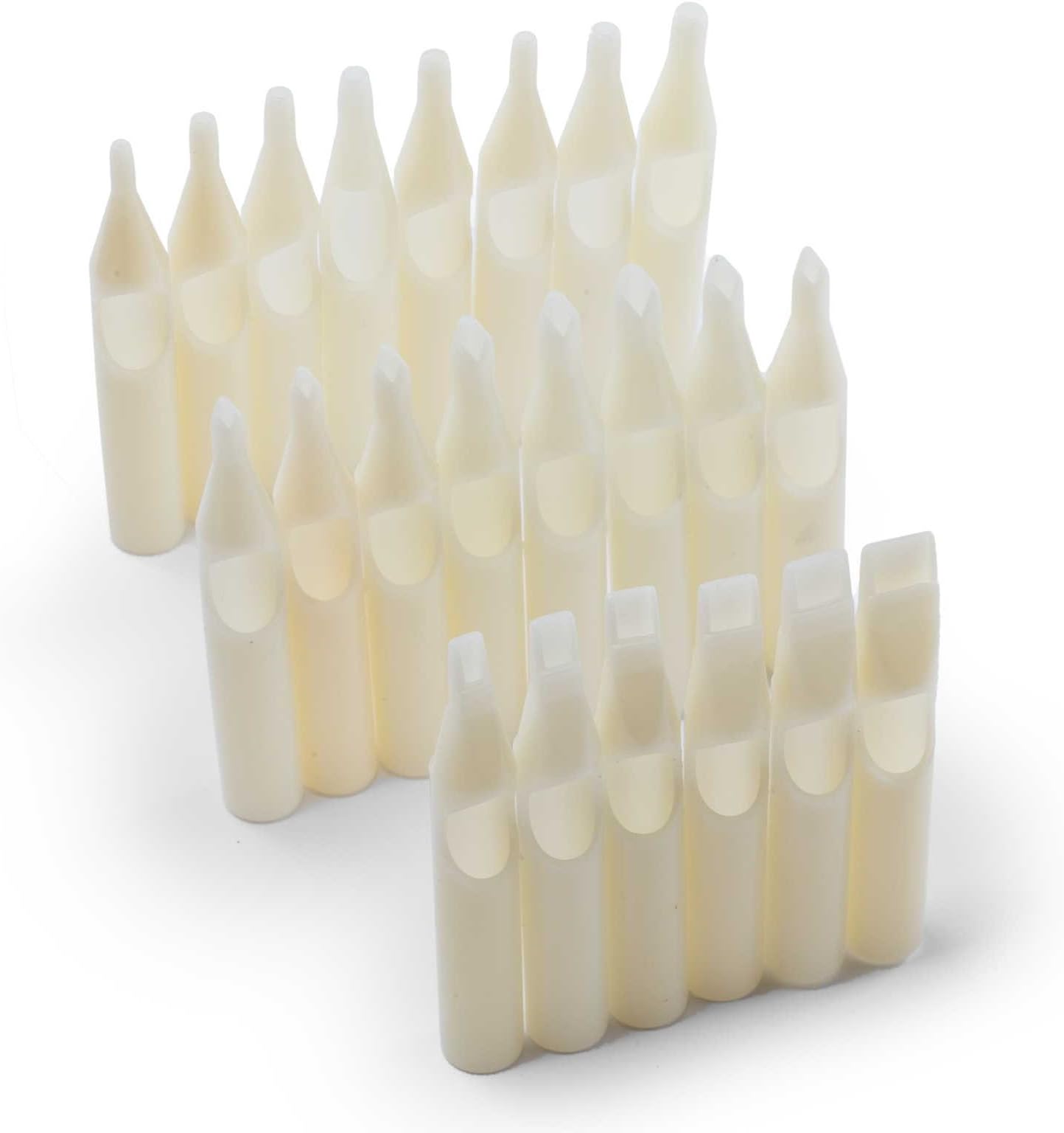 ACE Needles 22 Pro Assorted Plastic Disposable Tattoo Tips Nozzles