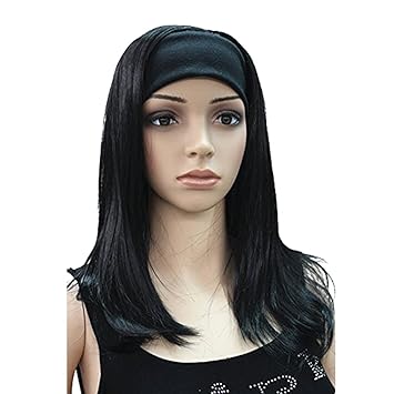 Amazon Com Lydell Long Straight Wave Headband Synthetic Wigs 1