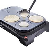 Quest 35319 Pancake Maker and Grill 6 Non-Stick Moulds Easy to Use view 7