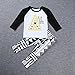 FEITONG 2017 Infant Baby Boy's T-Shirt +Geometric Print Pants