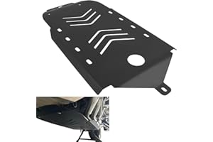 HAONEL Skid Plate Engine Guard Compatible with Honda Goldwing 1800 GL1800 2018-2023 3mm CNC Aluminum Belly Pan Black Accessories Motorcycle Parts