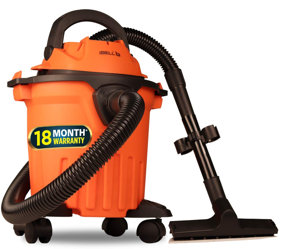 iBELL 1212WB Wet and Dry 1000Watts 12 Litre Vacuum Cleaner with