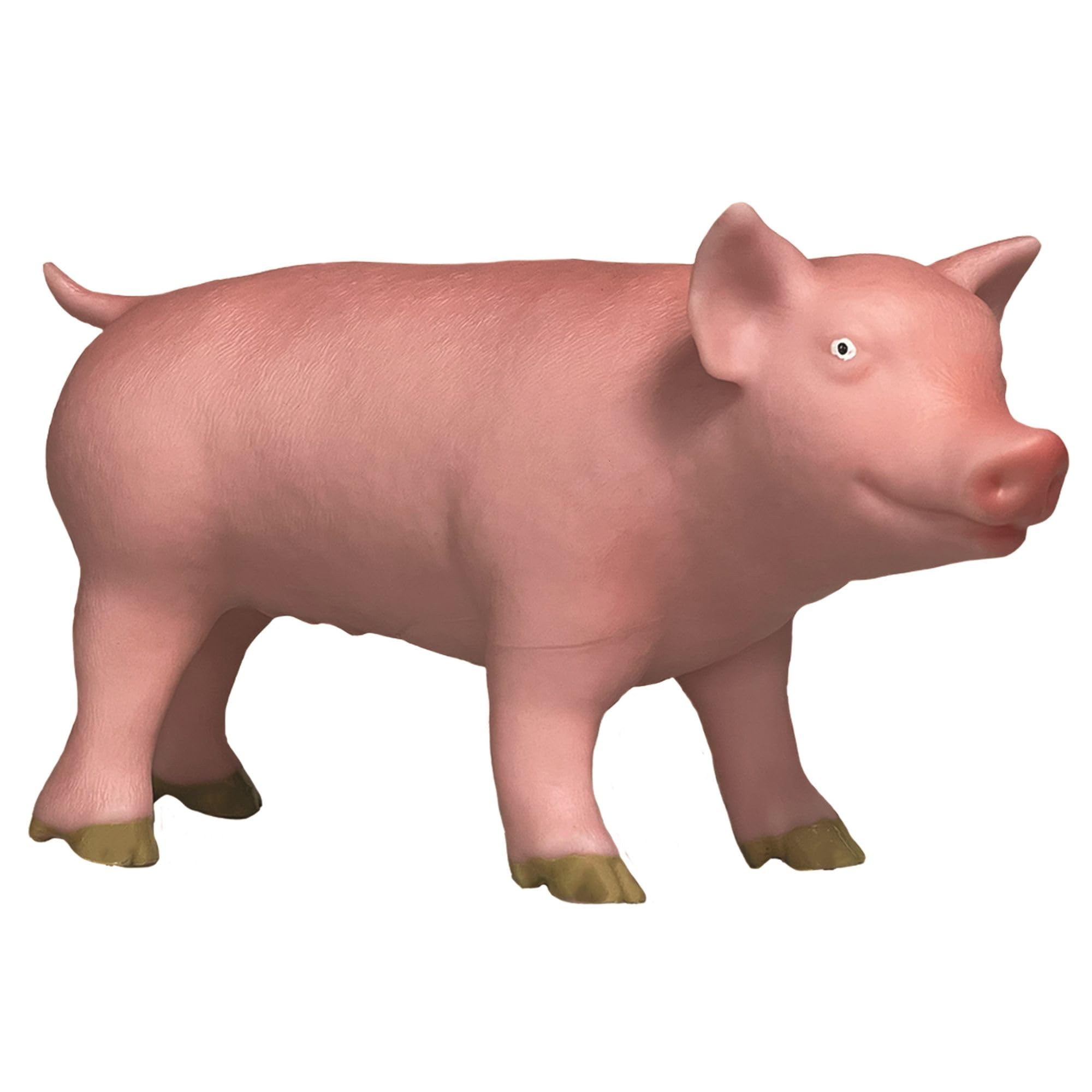 SoftArk Replicas - Pig from Deluxebase. Large Realistic Animal Figurines, Soft Eco-Friendly Kids Toys, Jumbo Farm Animal Toy for Imaginative Play.